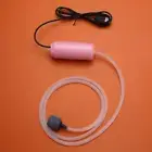 Silent Aerator Small Fish Tank Aeration Pump Mini USB D4I7 U7S6