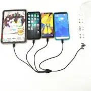 4 in 1 USB C Long Charger Cable Charging Cord Multiple Ports Charging Cable