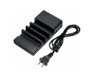 Charging Bracket Base For 4 Ports Usb Mobile Phone Charging Bracket - Black