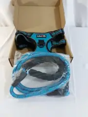 TobeDRI No Pull Dog Harness Adjustable Reflective Easy Control New Open Box LRG