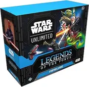 Asmodee - FFG - Star Wars: Unlimited Trading Card Game - Legends of The Force - Pre Release Box (6 Booster Packs) - TCG for Children and Adults, Age 12+, 2+ Players, 20 Minutes, English