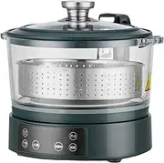 Low Carb Rice Cooker, Low Sugar Digital Steamer, Smart Lift Rice Cooker, with Stainless Steel Steam Tray, Touch Control, Drain Rice Steamer
