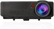 WiFi Mini Projector, HD Video Projector with Carrying Case&Zoom, 1080P,Sync Screen Supported, Portable Home Movie Projector Compatible w/Smart Phone/Laptop/PC/DVD/TV/PS4
