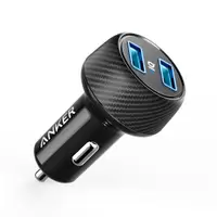 在飛比找蝦皮商城優惠-Anker PowerDrive 車充 2PORT 白色【D