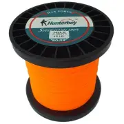 HUNTERBOY OPAQUE ORANGE NYLON FISHING LINE 1000M 40LB SUPER HIGH VISIBILITY MONO