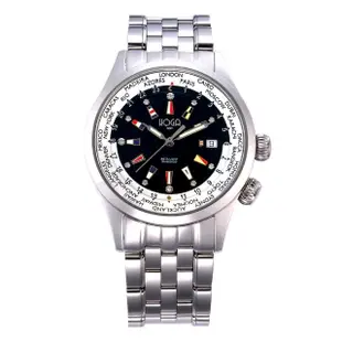 【HOGA】萬國旅遊GMT氚氣機械錶(46mm)