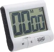 YaSao Digital Kitchen Timer with Strong Magnet Back Stand Hanging Hole Loud Alarm Large LCD Display Cooking Timer Clock for Time Management Workout Baking Egg Timer