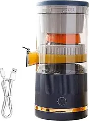 Electric Orange Juicer Squeezer | Orange Juice Squeezer Automatic Separation Lemon Juicer | Juicer Blender, 7.4V Juice Container Lemon Juicer for Lemon, Grapefruit, Orange
