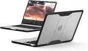 [URBAN ARMOR GEAR] UAG-MBA13M2Y-IC Shockproof Case for MacBook Air 13 Inch M2 (2022), PLYO Ice