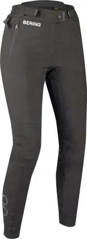 Bering Kerby Ladies Motorcycle Textile Pants, black, Size 46 for Women