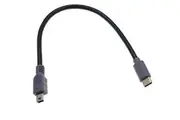 USB Type-C Male to Mini USB Male Adapter Cable USB-C OTG Data Sync Power Supply Charger Cord 25CM 1M