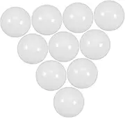 HOMOBABE Plastic Lamp Shades 10pcs Half Globe Light Covers for Bulbs Home Office Decor