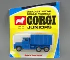 Vintage Corgi Juniors Whizzwheels #10 Guy Warrior Blue Coal Truck England NEW!