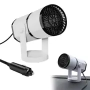 12V 2-in-1 Portable Car Heater Rotatable Car Fan for Window Defroster Demister