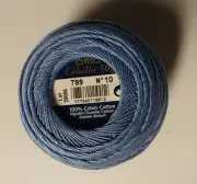 DMC CEBELIA THREAD SIZE 10, Blue #799