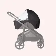 Babybee Juno Bassinet Rain Cover - Black by Babybee | the memo