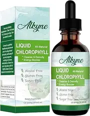 Liquid Chlorophyll Drops for Water, Alcohol & Gluten Free chlorophyll liquid organic, Herbal Supplements Energy Supplement Concentrate Liquid Drips, Weight Management Support (2PCS)