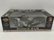 Maisto Harley Davidson 1:18 FLSTF Fat Boy 1:26 Dodge Ram 95th Reunion Set