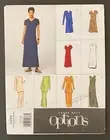 Vogue Pattern 2299 Misses/Petite Knit Dresses, Tops, Skirts (Sizes 14-18) Uncut