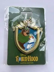Disney Imagineering Robin Hood Little John And Lady Kluck Limited Edition Pin