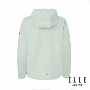 【ELLE ACTIVE】女款 防潑水防風連帽外套-淺綠色(EA24M2W6101#41)