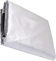 MERRYHAPY Waterproof Outdoor Garden Furniture Covers Chair Table Cover 123x61x72cm Silver