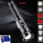 1500000 Lumen LED Torch COB Flashlight Work Light Rechargeable Powerful Hunting