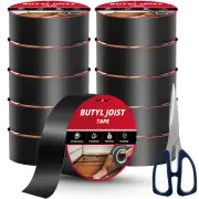 10 Rolls Joist Tape for Decking 1-5/8" X 50', Weather-Resistant Butyl Deck Joist
