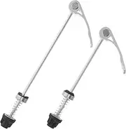 Bicycle Hardware Set 2pcs Quick Release Skewers Lever for Front Rear Wheels Locking Mechanism for Stability