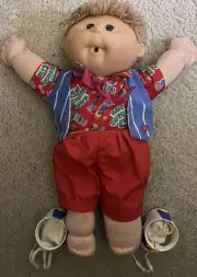 Vintage Cabbage Patch Kids Doll - Maurice Bartholomee - Blonde Hair - *NO SHOES