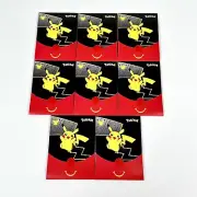 2021 Pokemon Cards McDonalds 25th Anniversary Booster Pack Sealed Unopened x 8