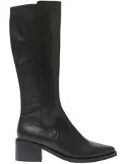 [Jane Debster] Fortress Knee Boots in Black Glove