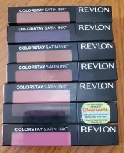 Revlon Colorstay Lip Color Satin Ink gloss lot *new*