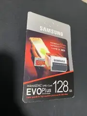 SAMSUNG EVO Plus 128GB MicroSD Micro Flash Memory Card w/ SD Adapter