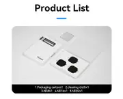 TELESIN ND Filter 3-Pack - for GoPro HERO13 - ND8/ND16/ND32