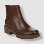 Naturalizer Women's Brown Cade Chelsea Booties Shoe Size 8.5W