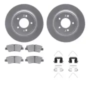 Dynamic Friction 4512-21078 Disc Brake Kit For 17-20 Kia Cadenza (for: Kia)
