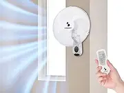 Beper P206VEN600 Wall Mounting Fan - Wall Mounted Fan with Remote Control and Timer