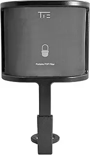 TIE Studio pluggable metal pop filter for microphone