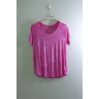 在飛比找蝦皮購物優惠-AMERICAN EAGLE(AE) 粉色札染寬鬆T恤