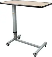Overbed Table Hospital Bed Table, Side Table with Wheels Height Adjustable Sofa End Table Bedside Laptop Table for Hospital Nursing Reading Eating