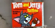 1965 Topps Tom and Jerry Tattoo Wax Pack Red - Rare