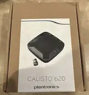 PLANTRONICS CALISTO 620 P620 Bluetooth Wireless USB Speakerphone with Carry Case