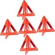 GANAZONO Pcs Roadside Warning Triangle Reflective Sign Car Safety Kit for Emergencies Reflective Roadside Marker Foldable Vehicle Safety Sign