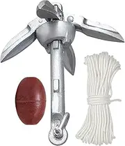 Kayak Anchoring | Kayak Fishing Anchoring Kit,Heavy-Duty Retrievable Quick-Release Boat Accessories for Fishing Kayaking Rafting Dock Mooring Launching