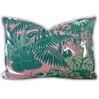 Florence Broadhurst Cushion. Jungle Outdoor Box Cushion 60cm x 40cm