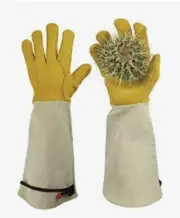 Cactus Gloves Thorn Proof Gardening Gloves For Rose Pruning Cacti Handling XL