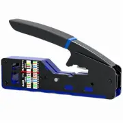 [RJ45 RJ12 RJ11 Modular Crimper] for CAT5/5e CAT6 Network Connectors CAT6a CA...