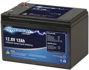 Powertech 12.8V 12Ah Lithium Deep Cycle Battery for High Capacity Portable Power