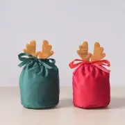 Charming For Christmas Drawstring Bags for Small Item Storage Set of 5